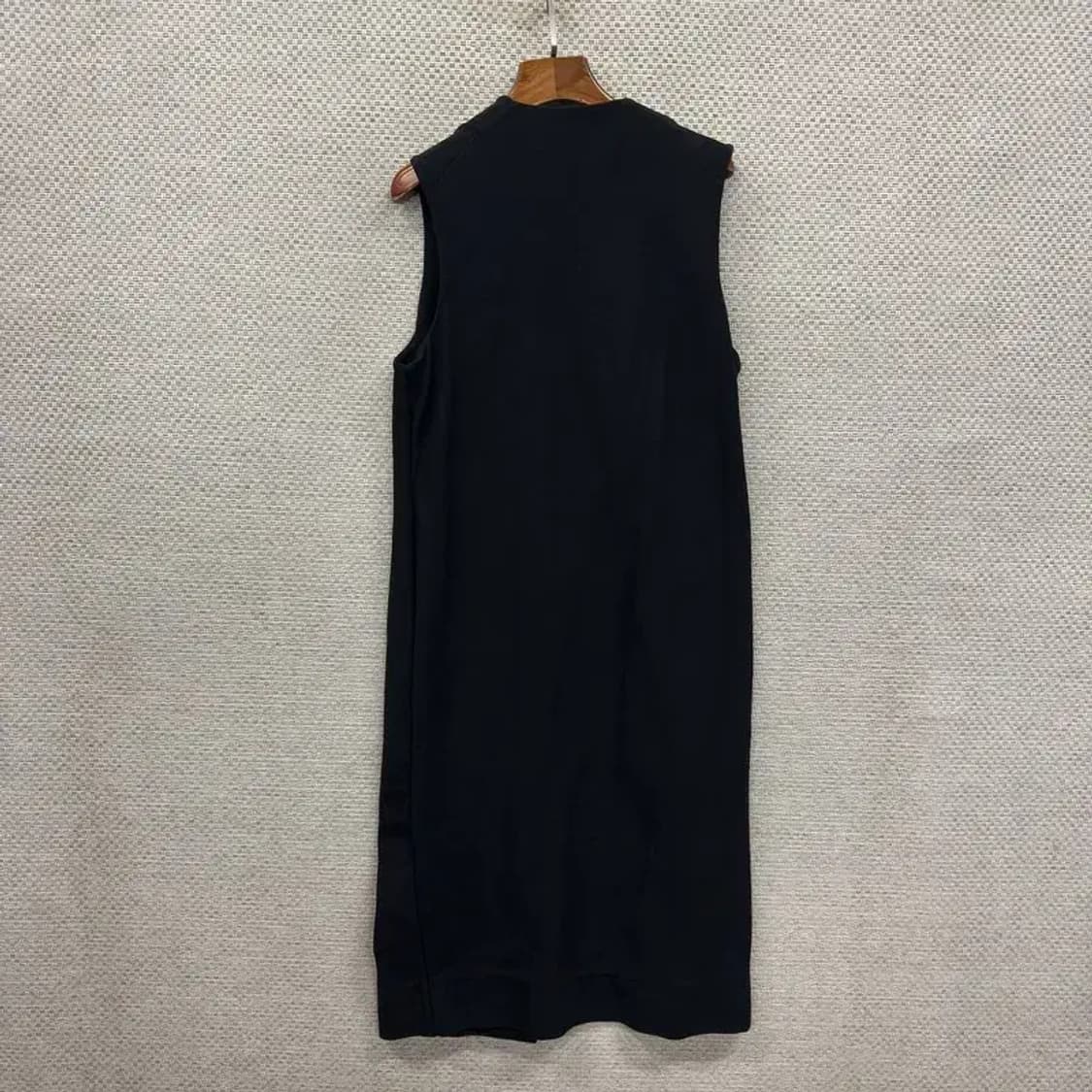 코스 COS 블랙 하객룩 미니멀 롱 베스트 조끼 90 A00745 상품이미지2