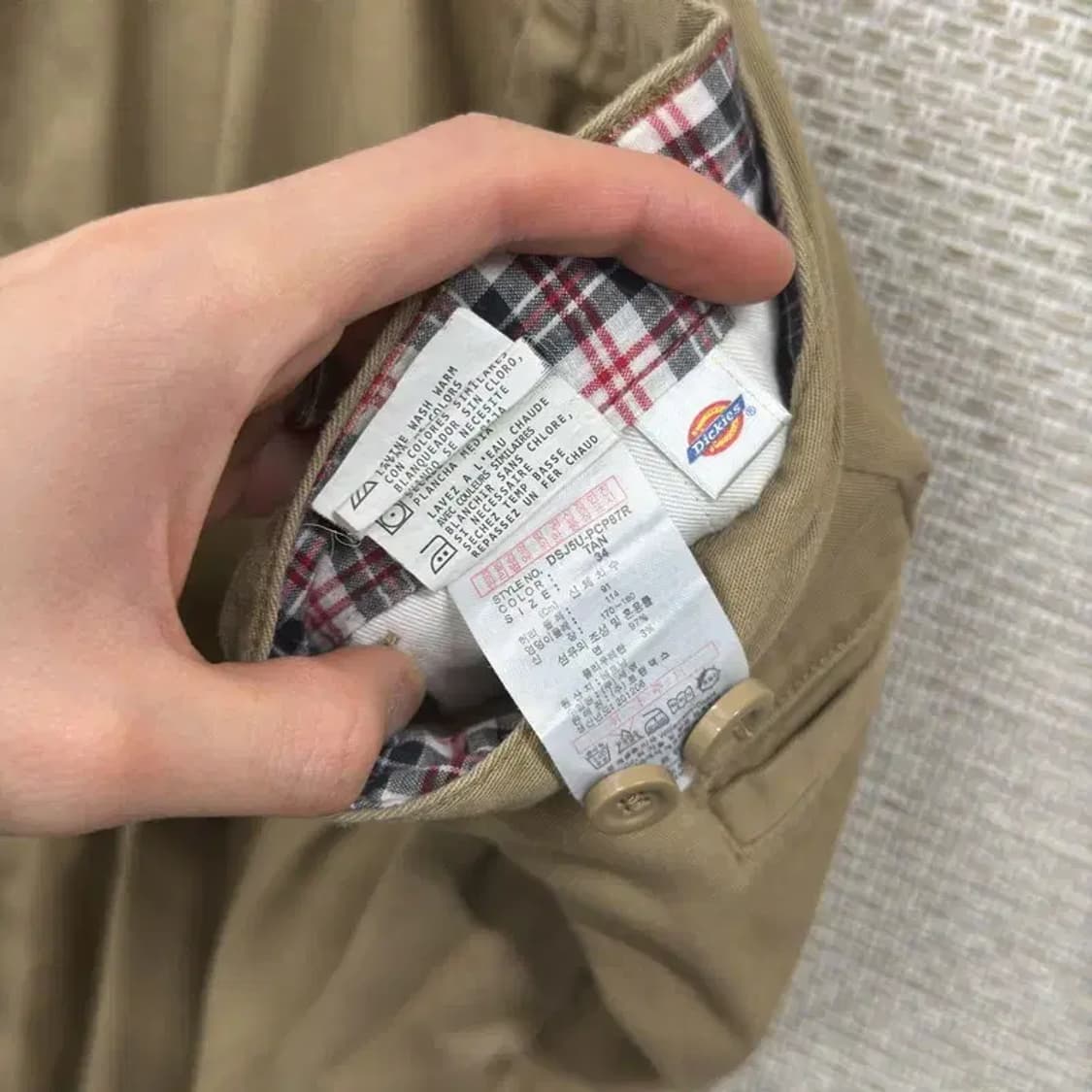 디키즈 올드스쿨 치노팬츠 면바지 34인치 A00751 상품이미지5