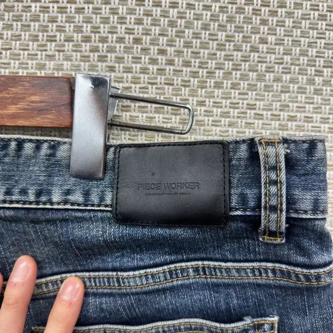 피스워커 캐주얼 데님 청바지 32인치 A00752 상품이미지3