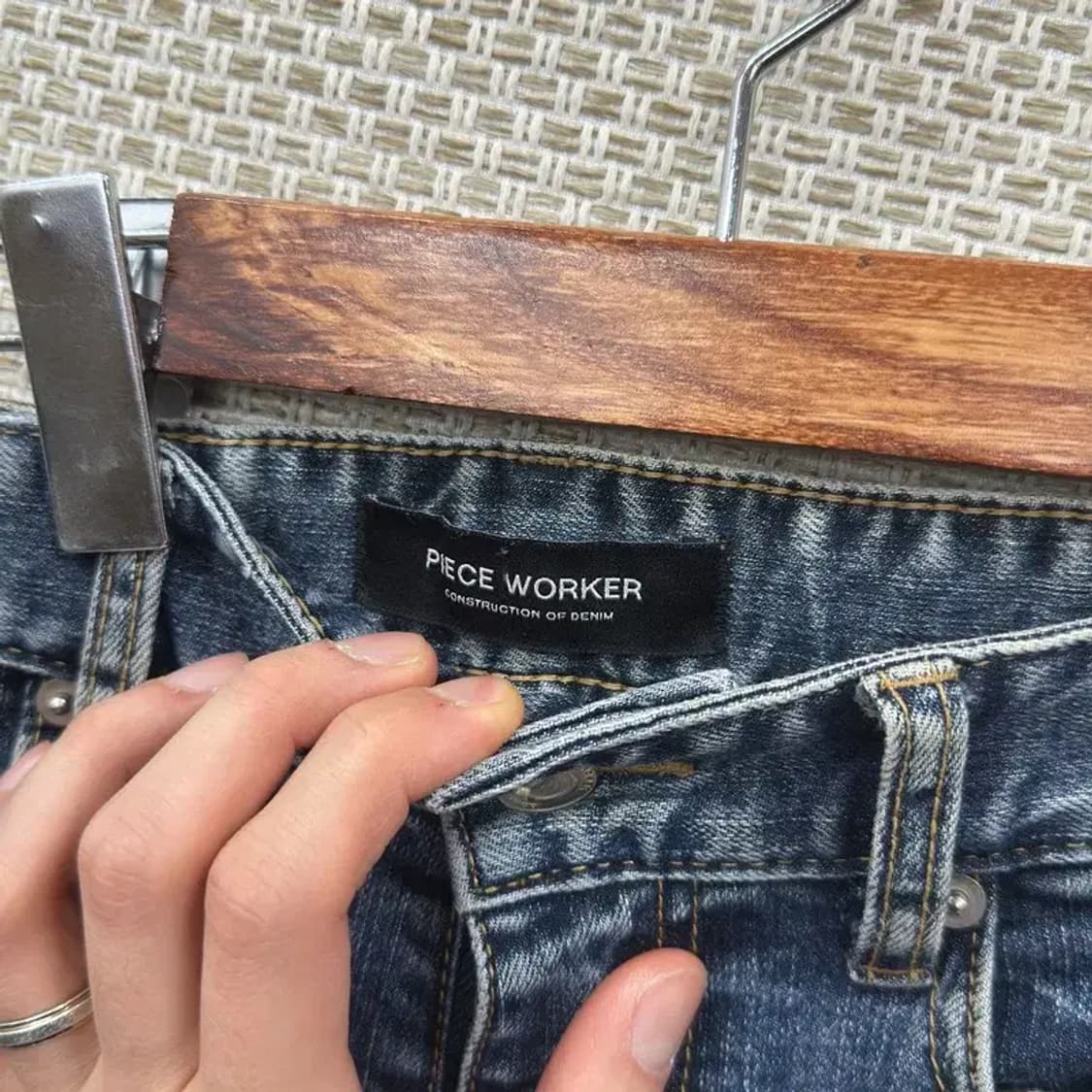 피스워커 캐주얼 데님 청바지 32인치 A00752 상품이미지4