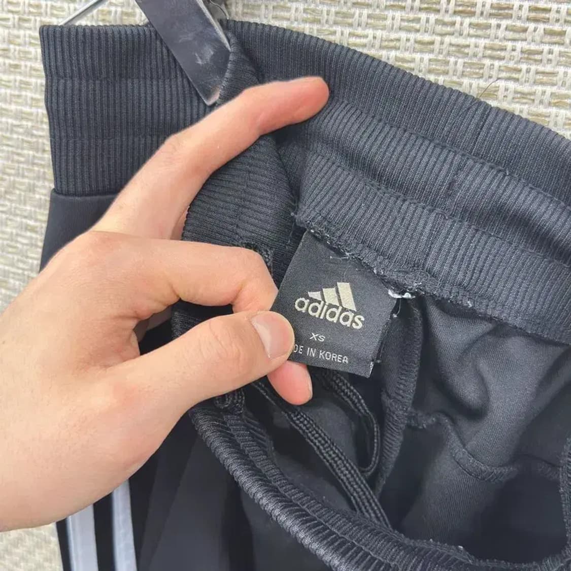 아디다스 삼선로고 트랙팬츠 츄리닝바지 XS A00754 상품이미지3