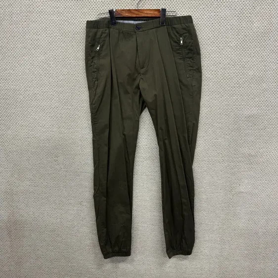 자라 ZARA 조거 밴딩 코튼팬츠 면바지 32인치 A00757 상품이미지1