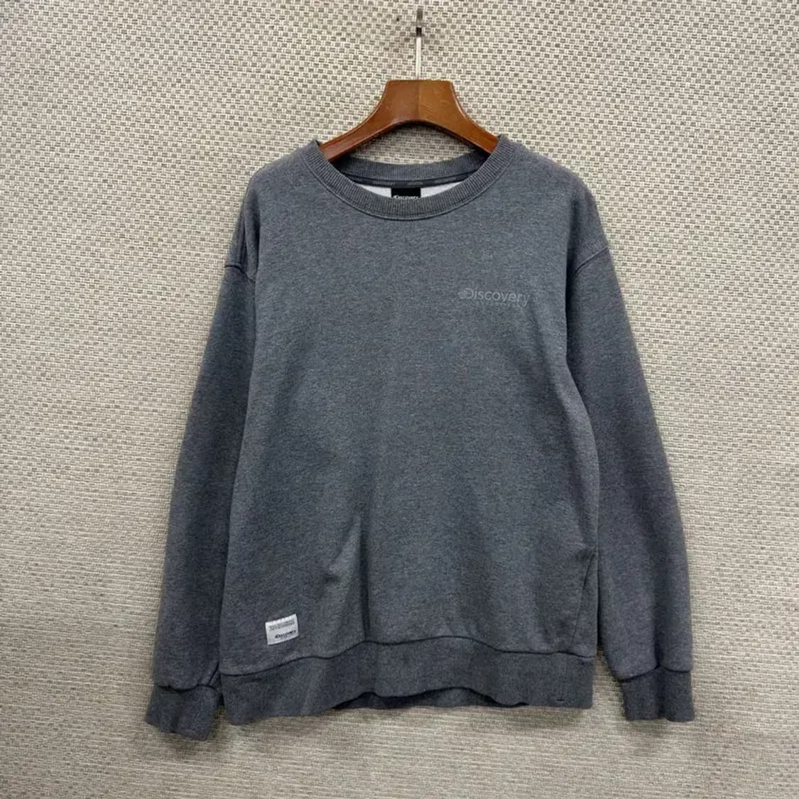 디스커버리 캐주얼 프린팅로고 스웻셔츠 맨투맨 95 A00731 상품이미지1