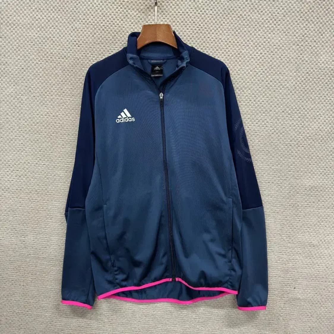 아디다스 프린팅로고 스포티 트랙탑 져지 집업 100 A00749 상품이미지1