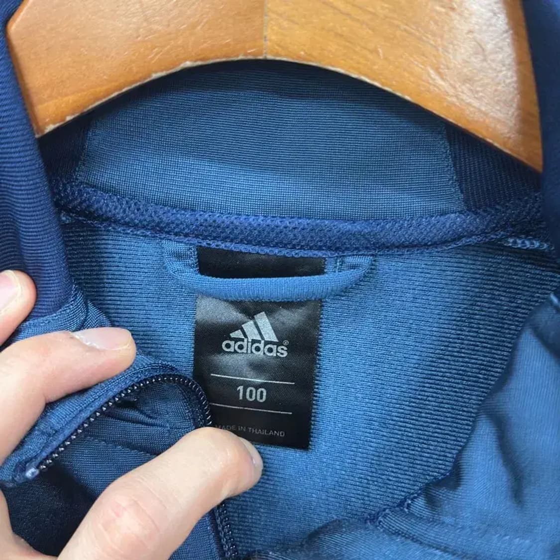 아디다스 프린팅로고 스포티 트랙탑 져지 집업 100 A00749 상품이미지3