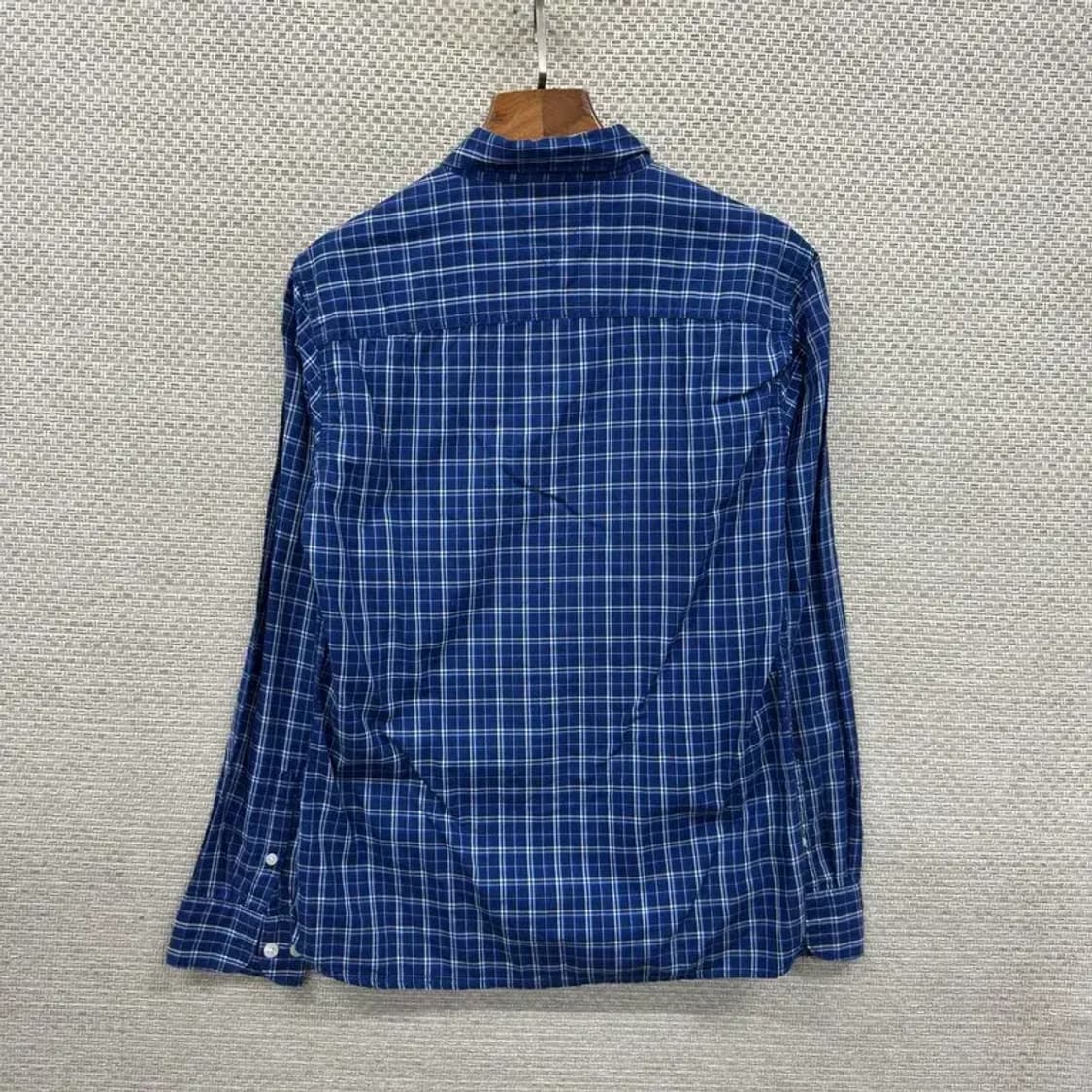 타미힐피거 캐주얼 자수로고 체크 긴팔 셔츠 90 A00739 상품이미지2