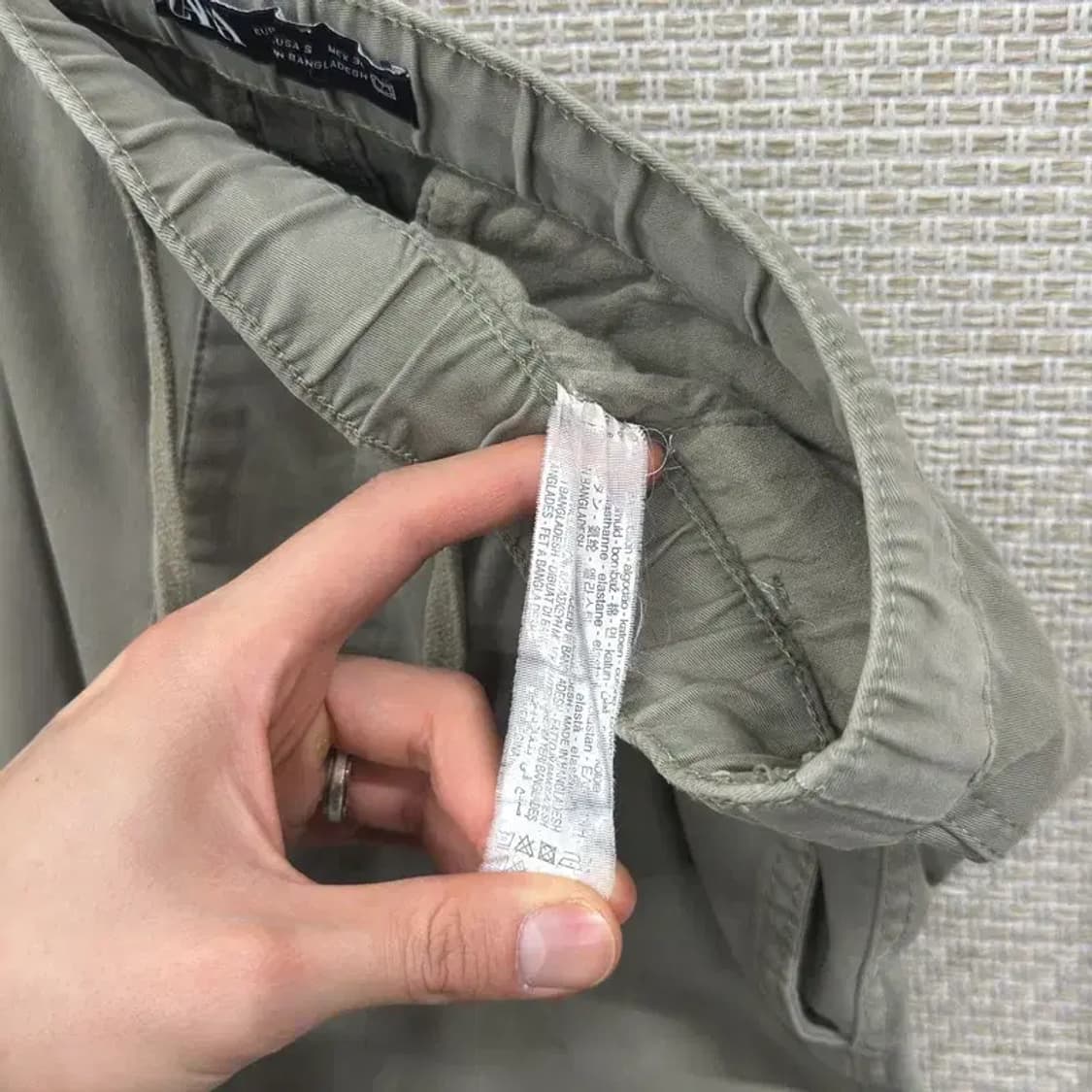 자라 ZARA 조거 카고 밴딩 츄리닝바지 S A00756 상품이미지4