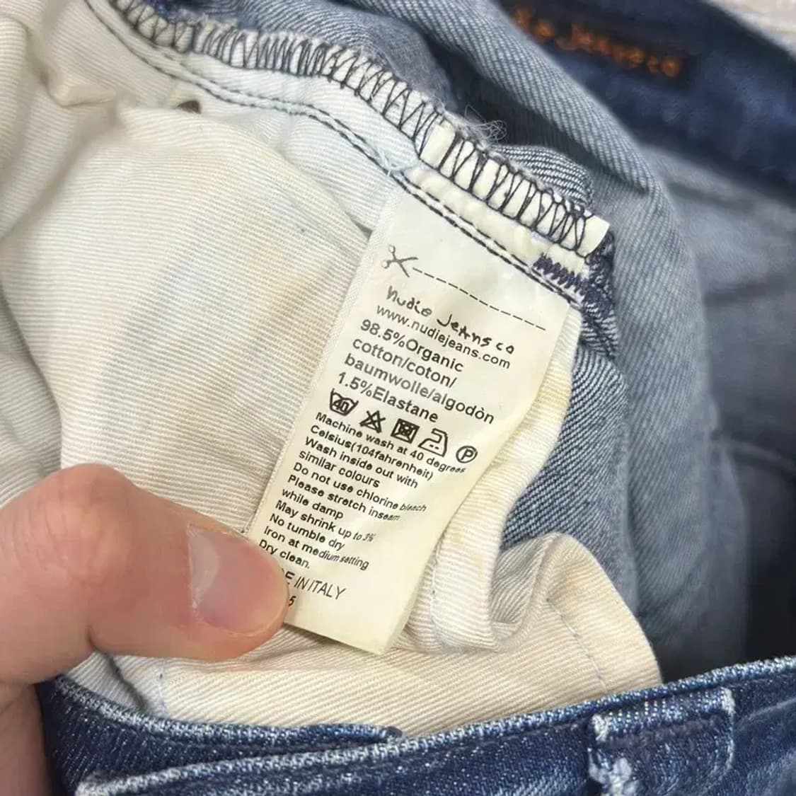 누디진 캐주얼 데님 청바지 29인치 A00755 상품이미지6