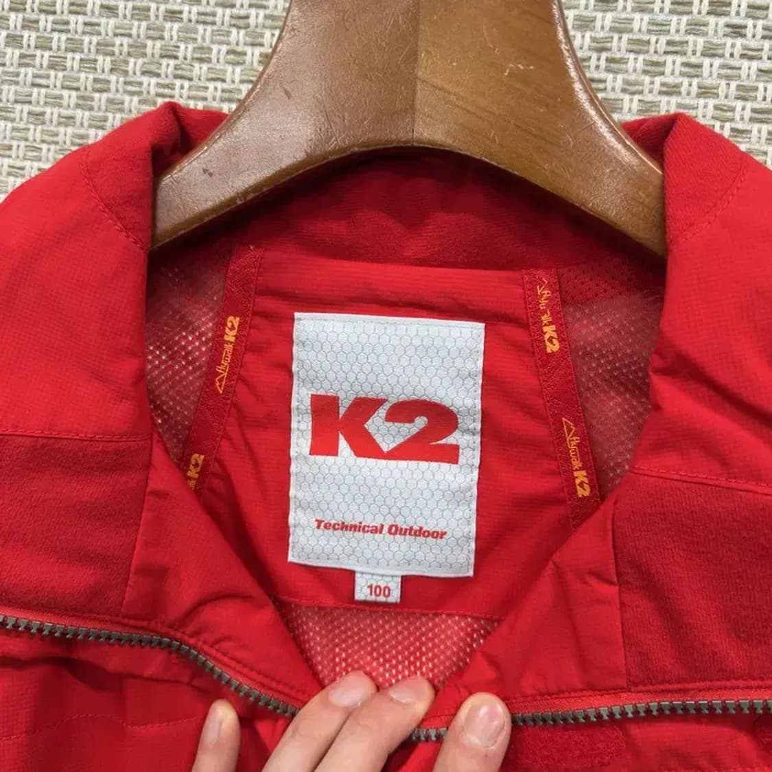 K2 아웃도어 윈드러너 바람막이 자켓 100 A00747 상품이미지3
