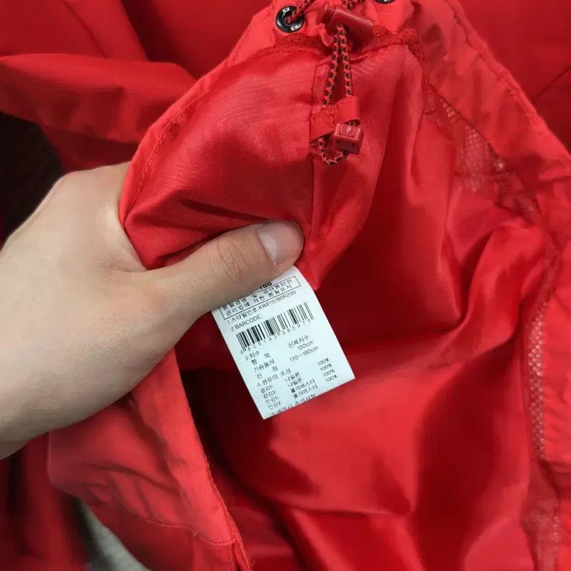 K2 아웃도어 윈드러너 바람막이 자켓 100 A00747 상품이미지4