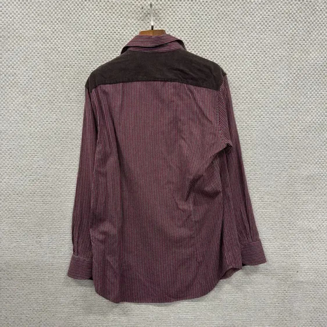 닥스 캐주얼 자수로고 스트라이프 긴팔 셔츠 95 A00750 상품이미지2