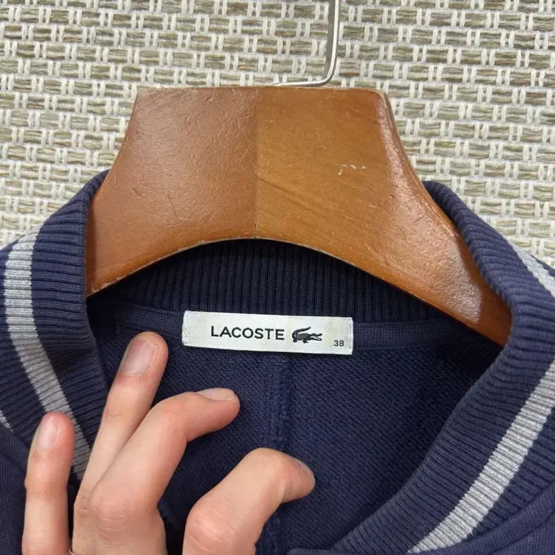 라코스테 캐주얼 자수로고 바시티자켓 야구잠바 100 A00883 상품이미지3