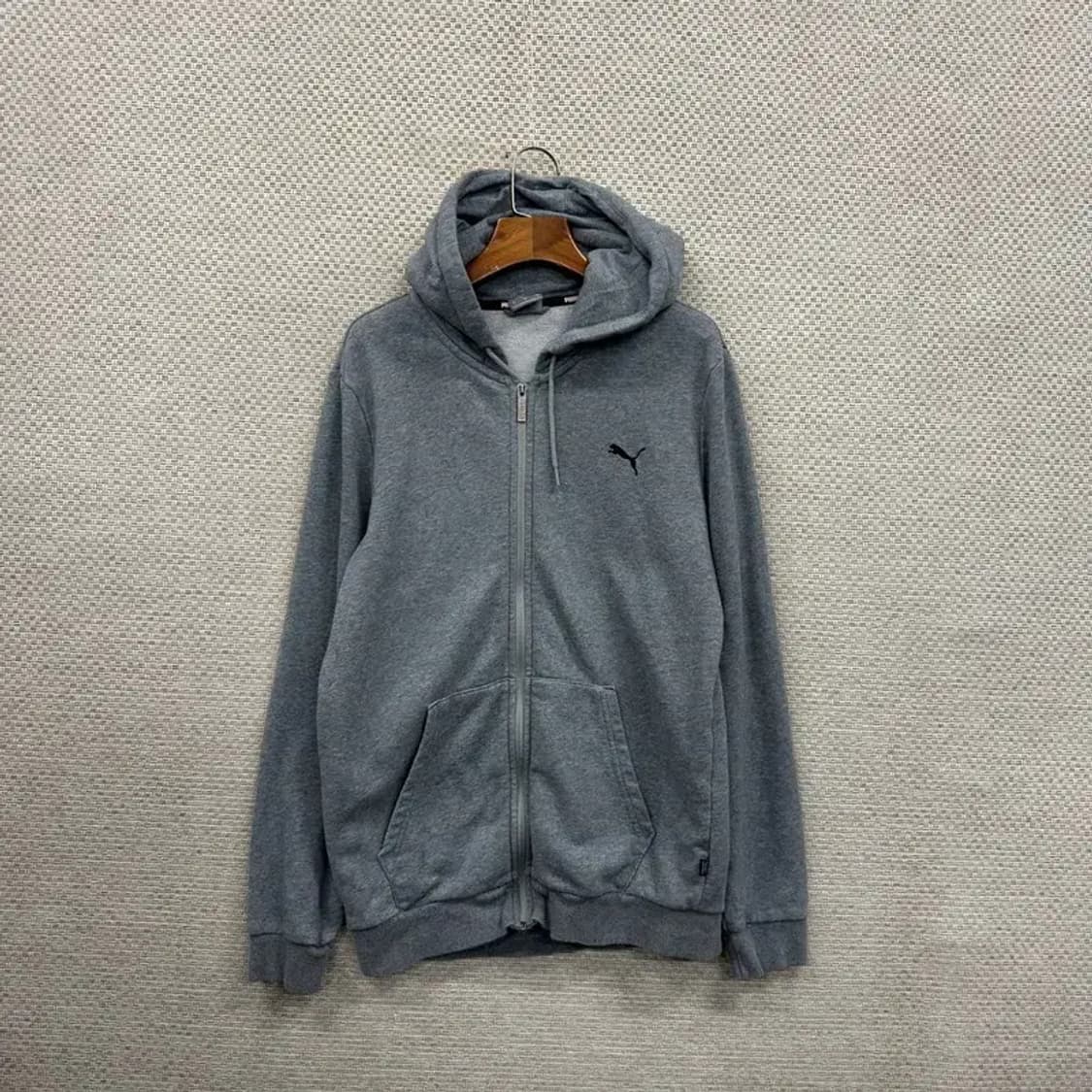 푸마 캐주얼 프린팅로고 오버핏 후드티 S A00886 상품이미지1