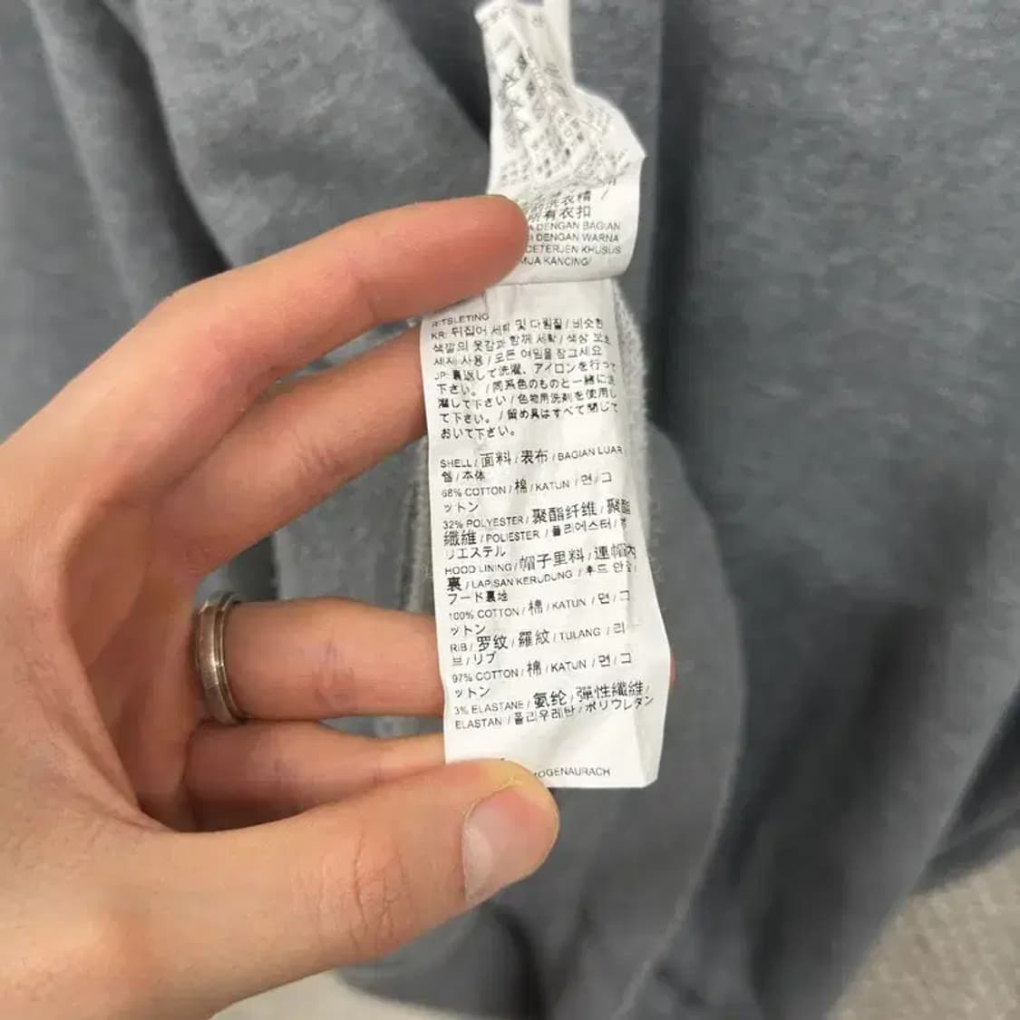 푸마 캐주얼 프린팅로고 오버핏 후드티 S A00886 상품이미지4