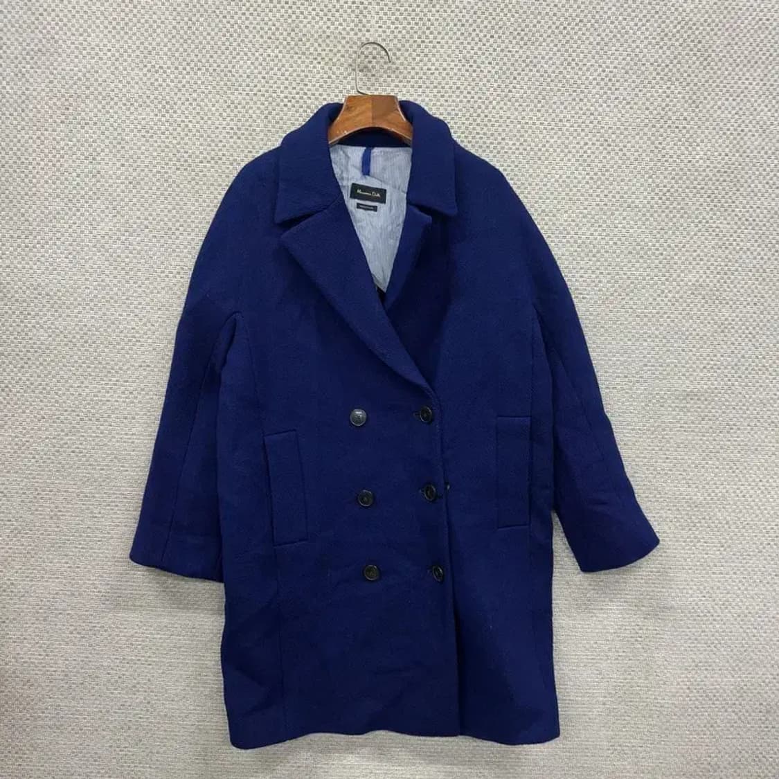 마시모두띠 캐주얼 더블버튼 아세테이트 코트 자켓 100 A00887 상품이미지1