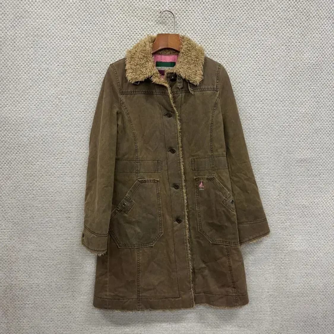 빈폴 빈티지 올드스쿨 쉐르파 코트 자켓 90 A00893 상품이미지1