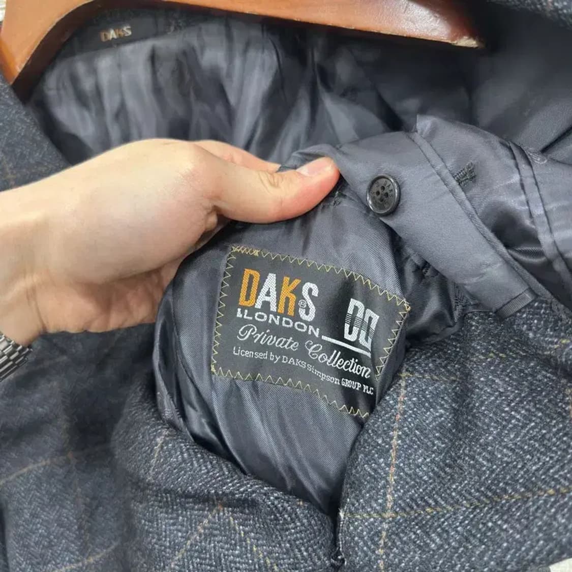 닥스 올드스쿨 캐시미어 울 블레이저 자켓 100 A00895 상품이미지3