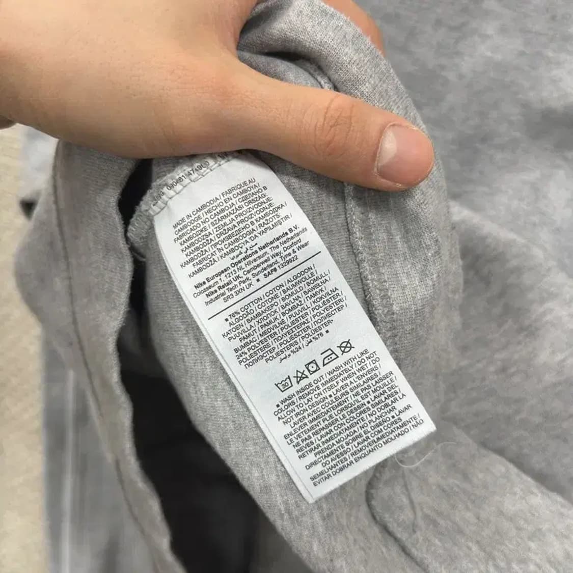 나이키 캐주얼 센터로고 크롭 스웻셔츠 맨투맨 M A00901 상품이미지4