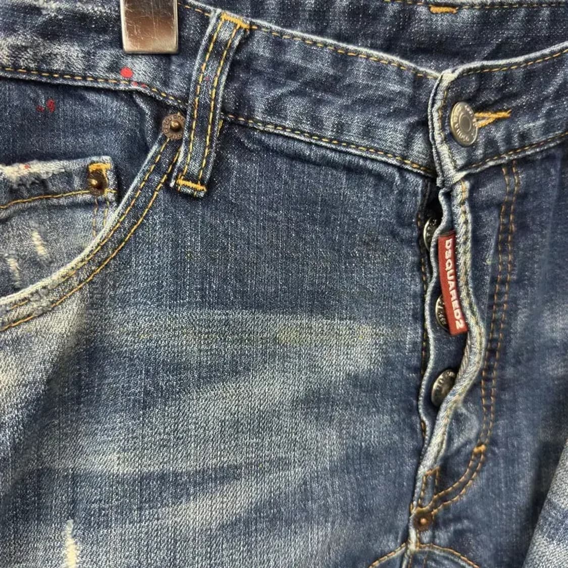 디스퀘어드2 디스트로이드진 데님 청바지 48 A00912 상품이미지7