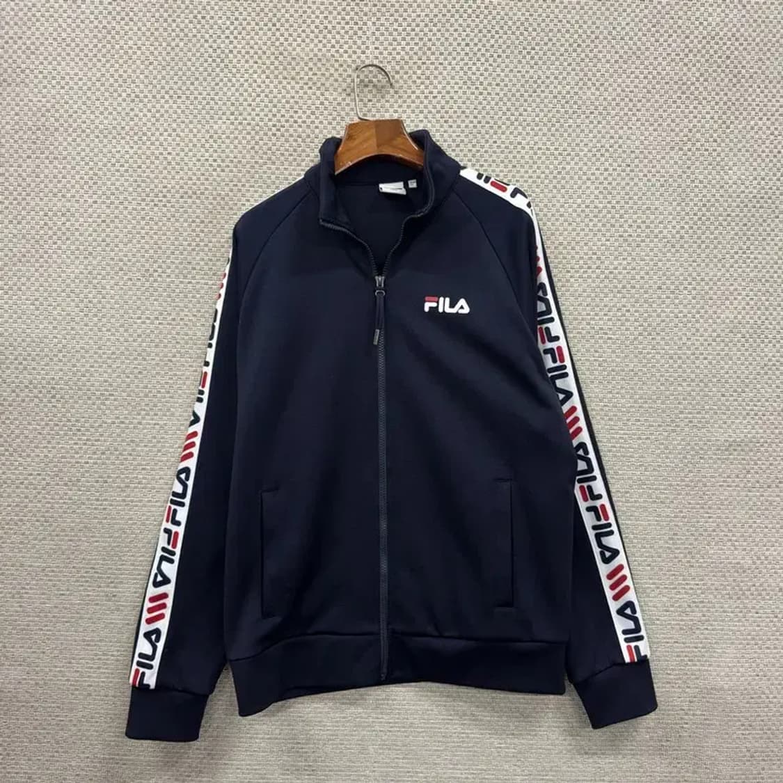 필라 프린팅로고 트랙탑 져지 집업 L A00885 상품이미지1