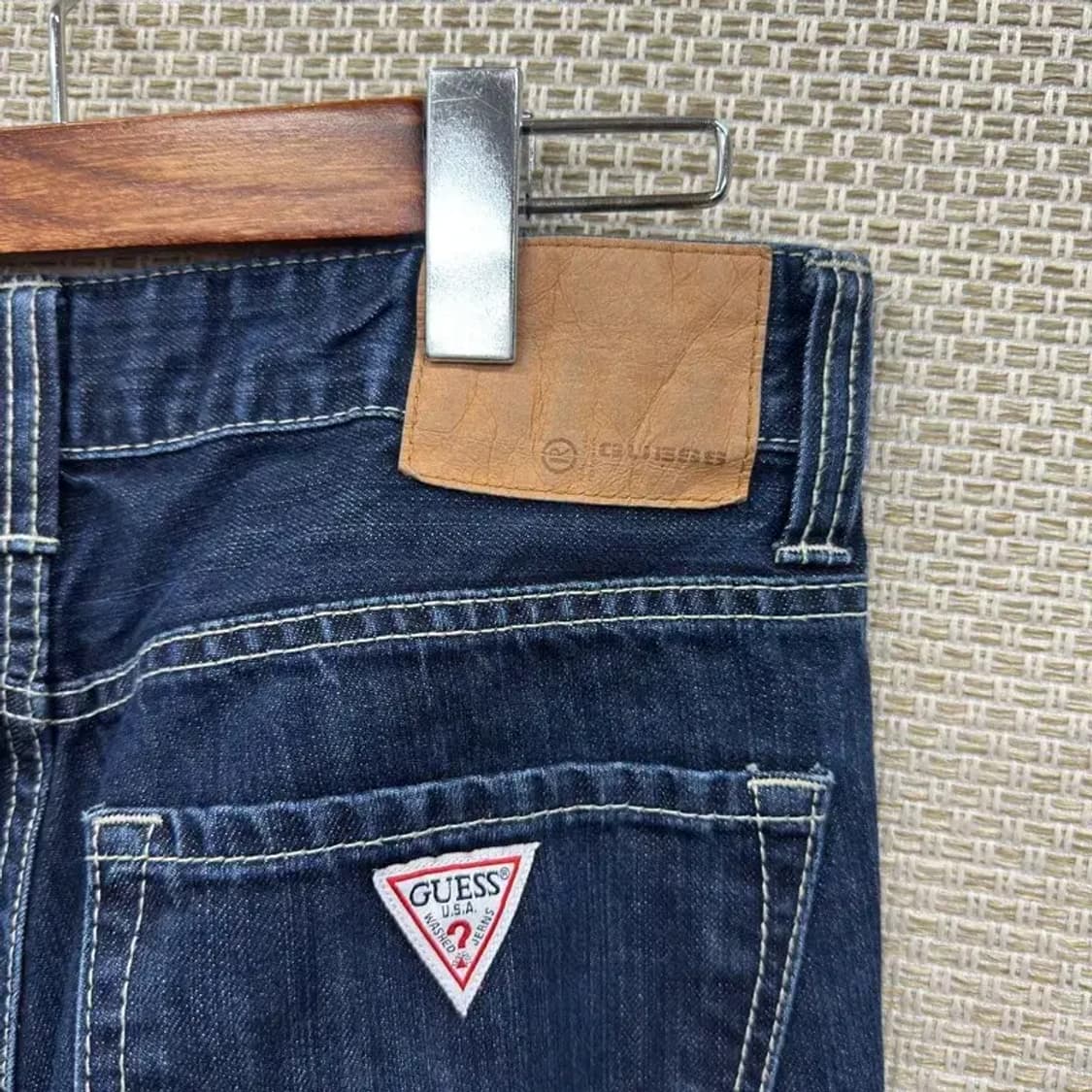 게스 로고 캐주얼 데님 청바지 31인치 A00916 상품이미지3