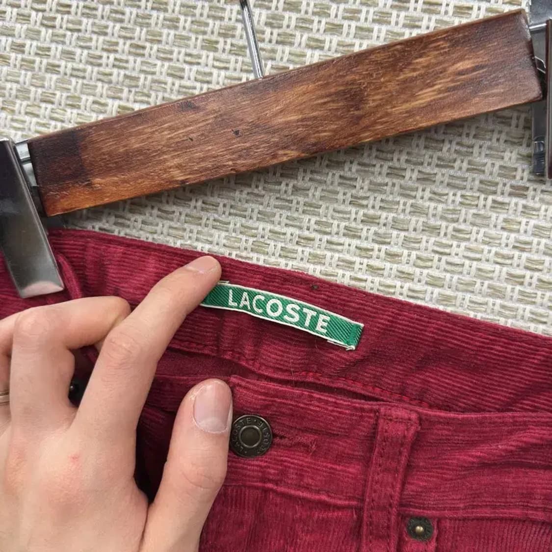 라코스테 코듀로이 골덴 바지 78 A00920 상품이미지4