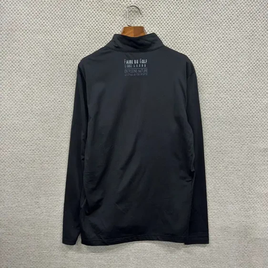 르꼬끄 골프 가을 반집업 스판 긴팔티 L A00902 상품이미지2