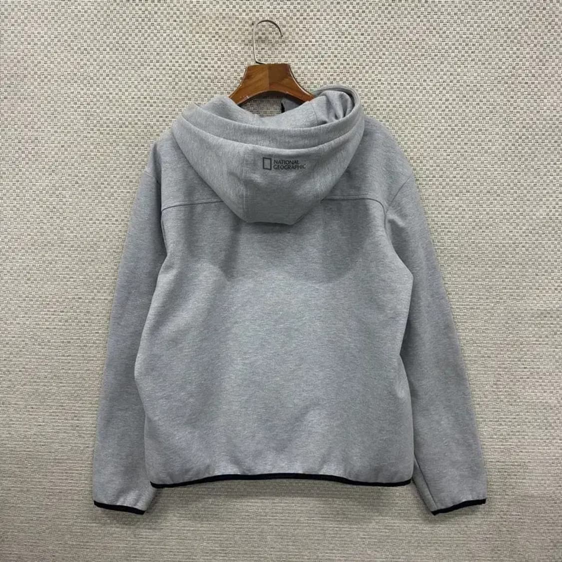 내셔널지오그래픽 아웃도어 프린팅로고 약기모 후드집업 L A00904 상품이미지2