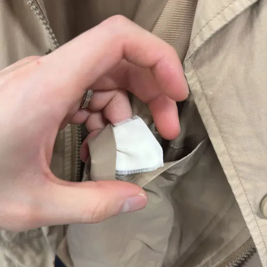 빈폴 올드스쿨 자수로고 사파리 자켓 105 A00908 상품이미지4