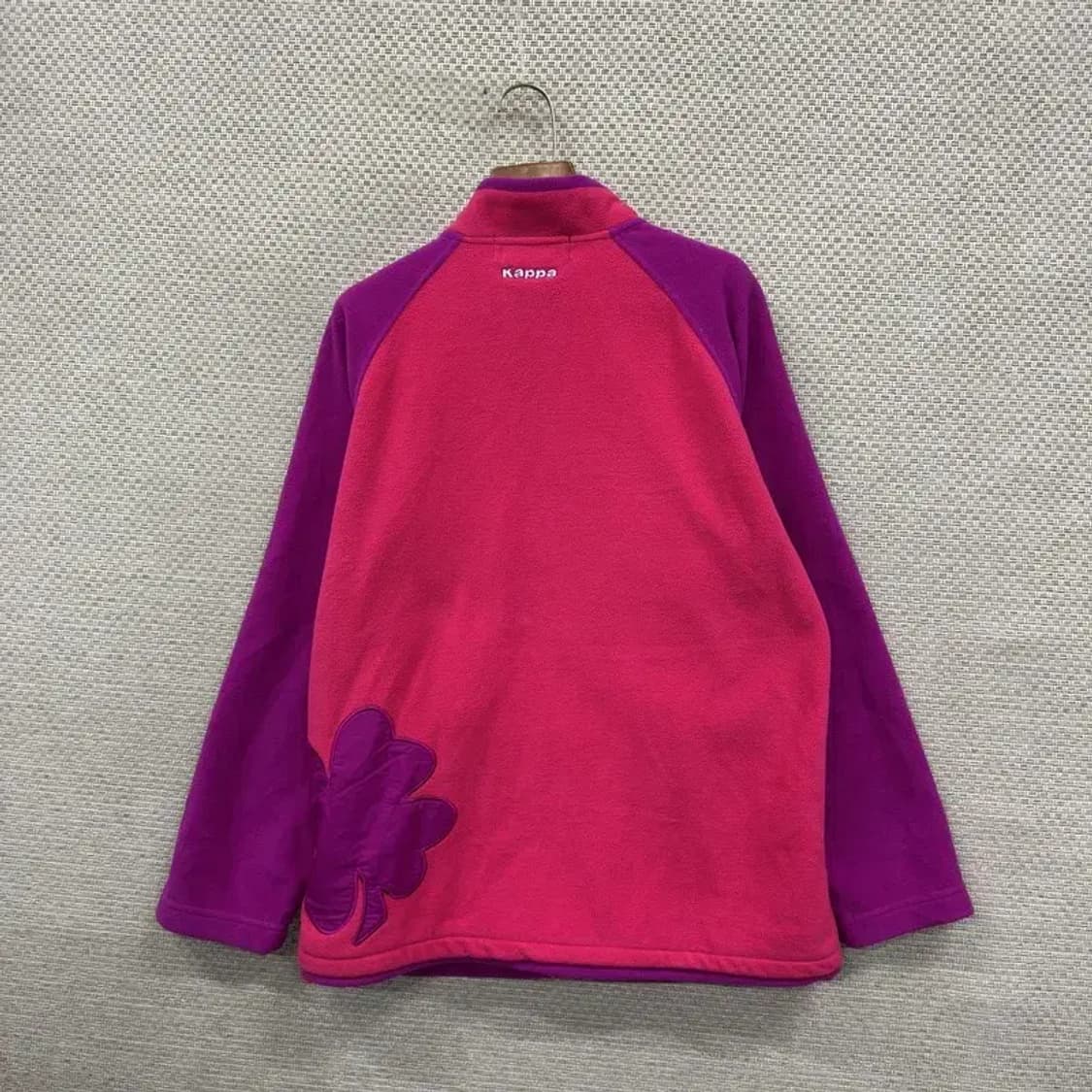 카파 KAPPA 자수로고 올드스쿨 플리스 후리스 집업 XL A00911 상품이미지2