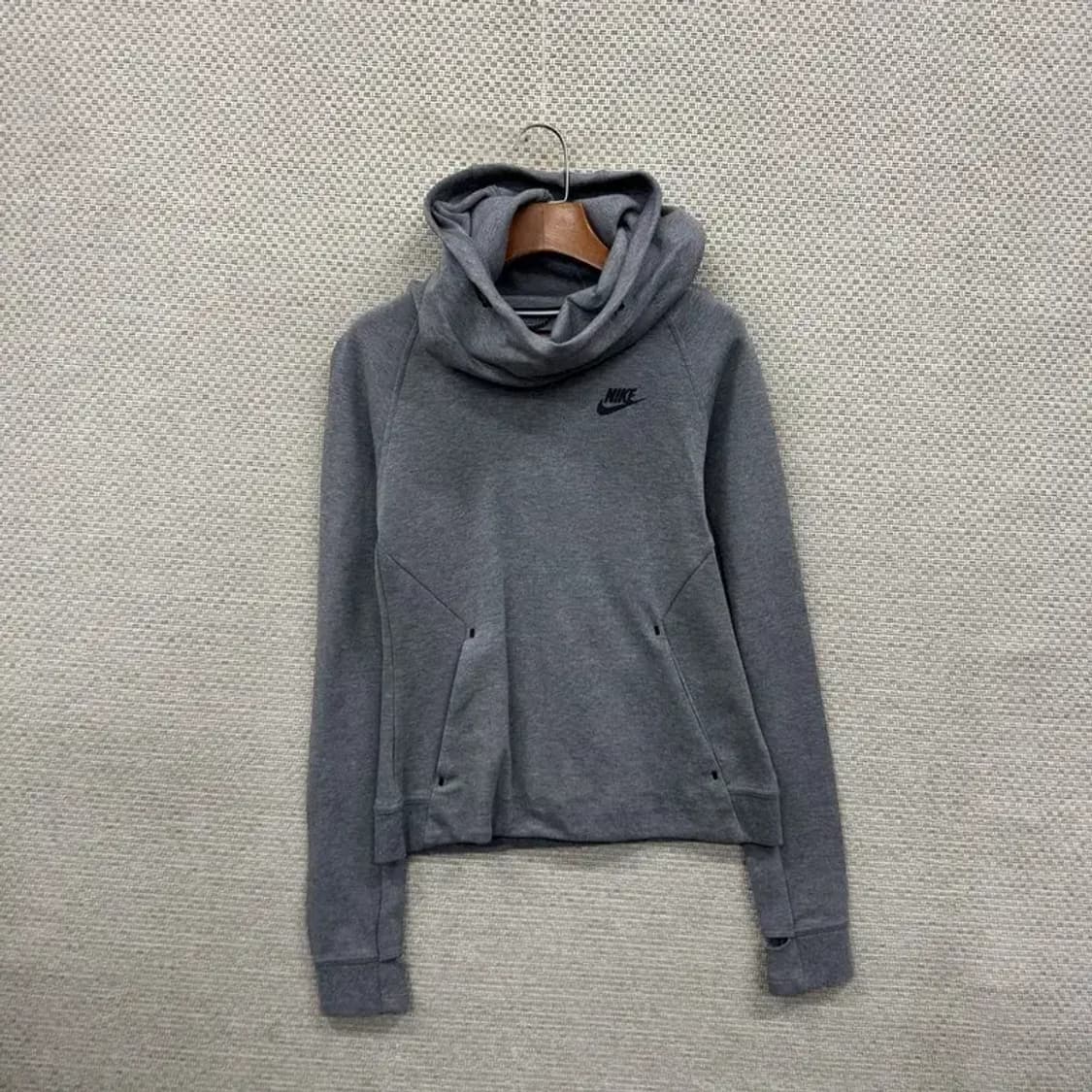 나이키 테크팩 프린팅로고 터틀넥 후드티 S A00970 상품이미지1