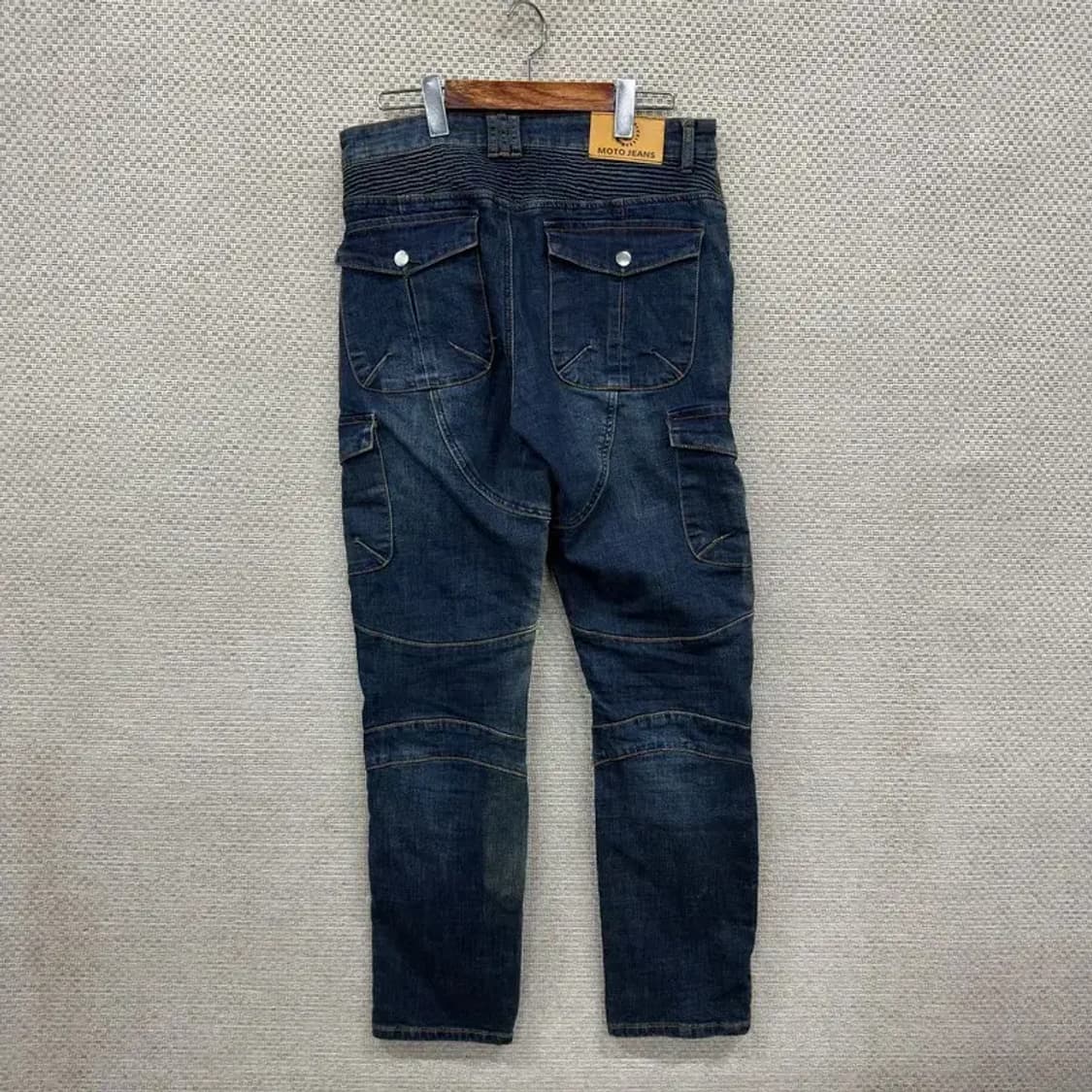 모토진스 라이더 바이커 스판 데님 청바지 L A01000 상품이미지2