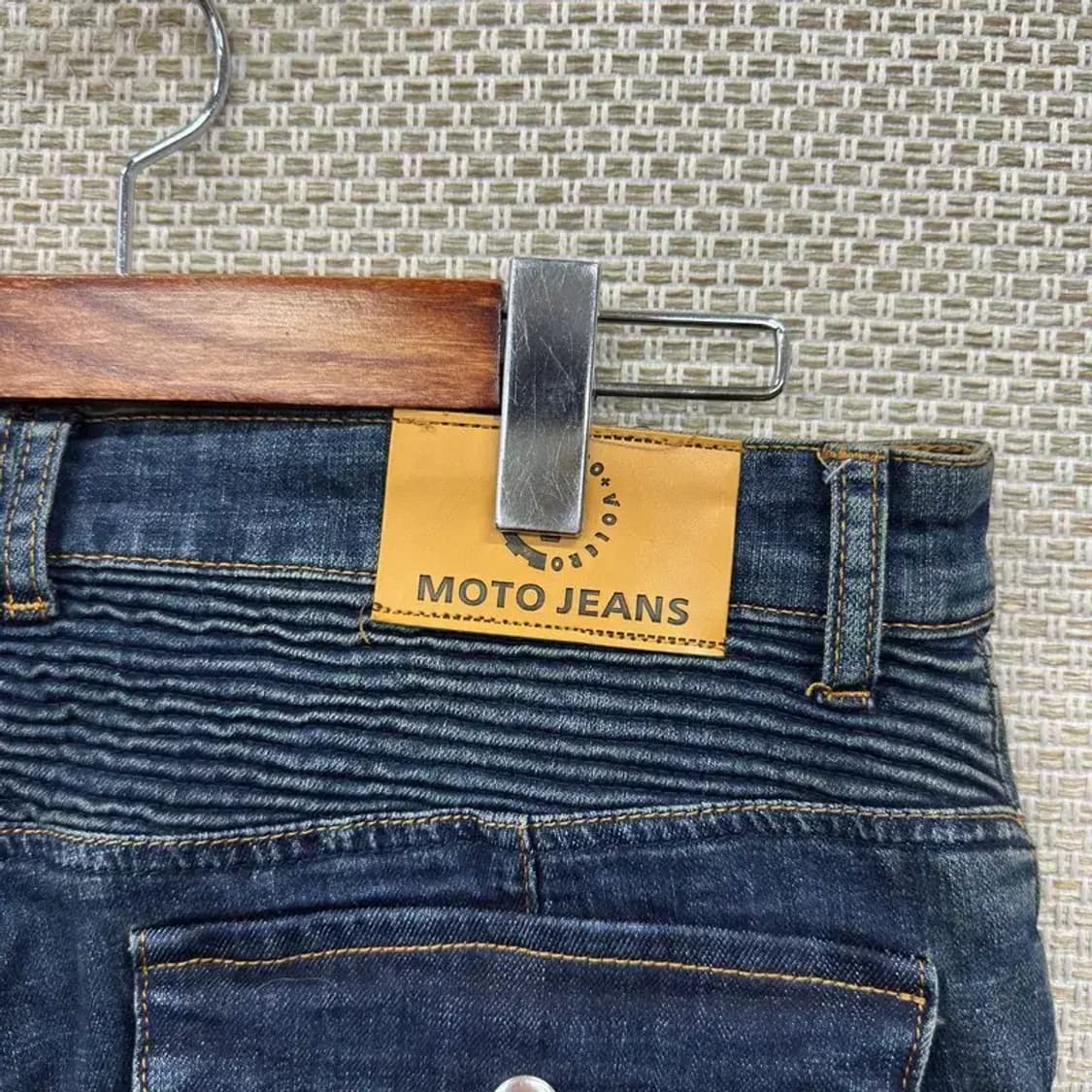 모토진스 라이더 바이커 스판 데님 청바지 L A01000 상품이미지3