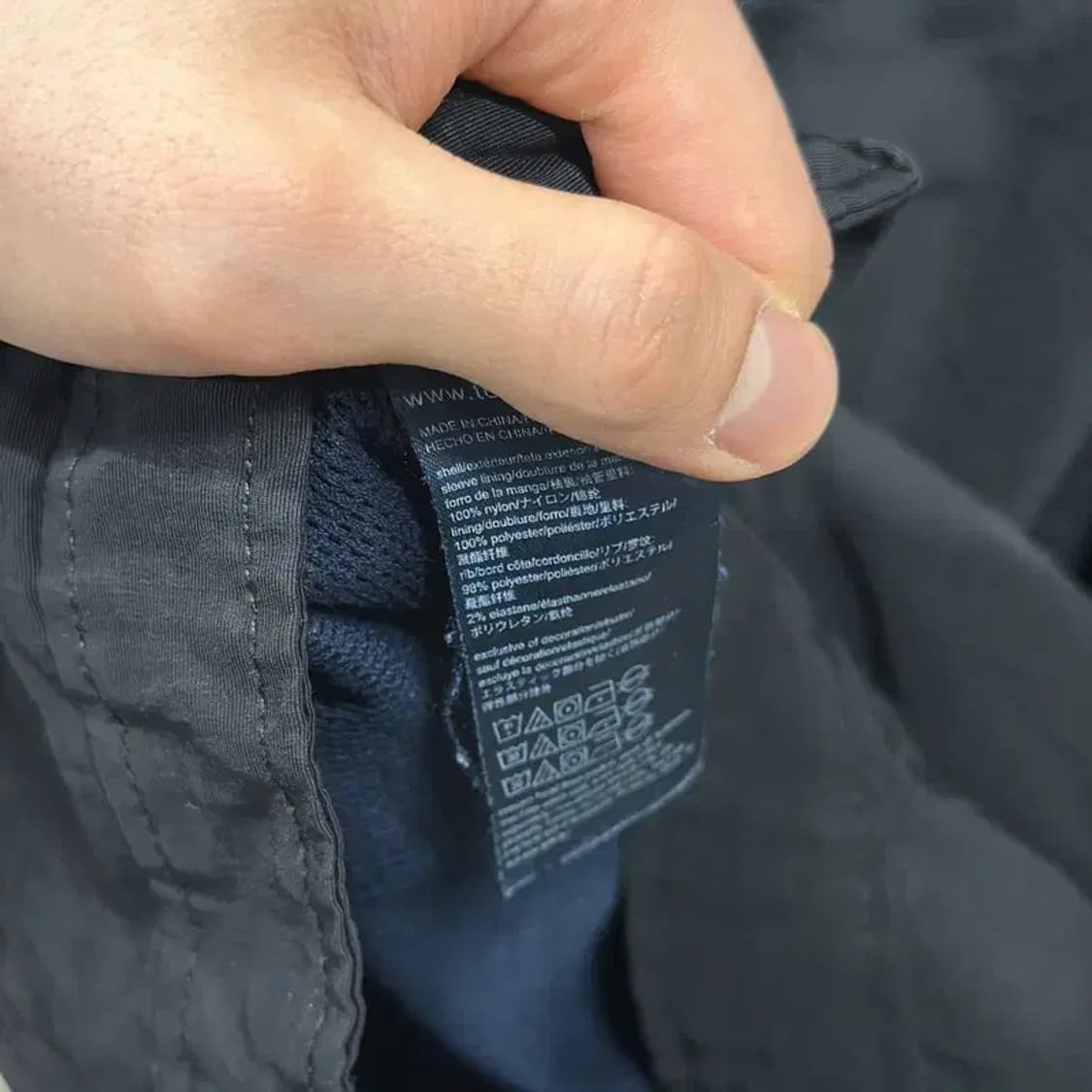 타미힐피거 올드스쿨 자수로고 윈드러너 바람막이 M A00965 상품이미지4