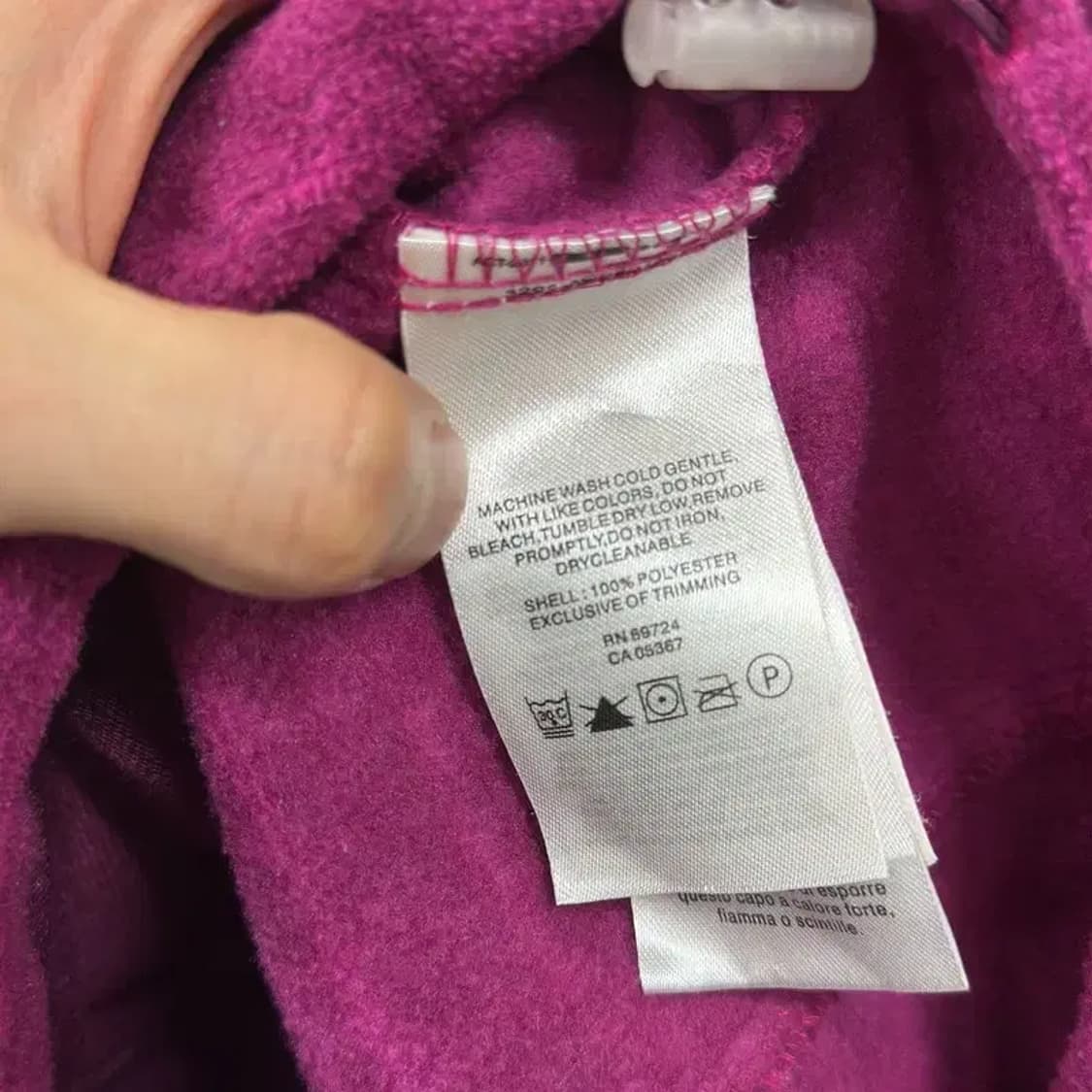 콜럼비아 아웃도어 자수로고 플리스 후리스 집업 L A00981 상품이미지4