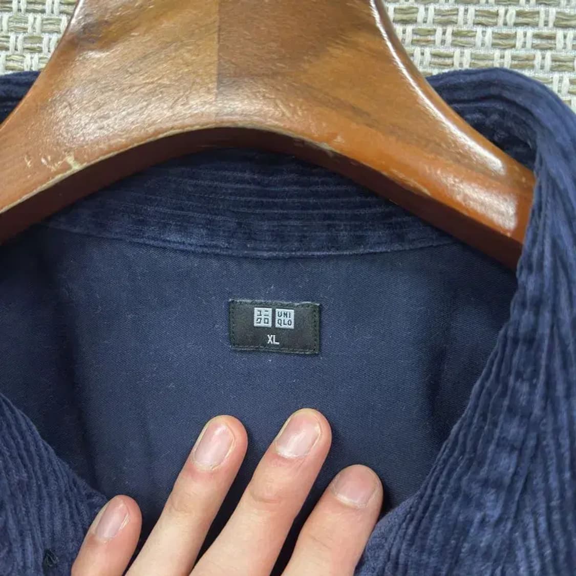 유니클로 캐주얼 코듀로이 골덴 셔츠 자켓 XL A01042 상품이미지3