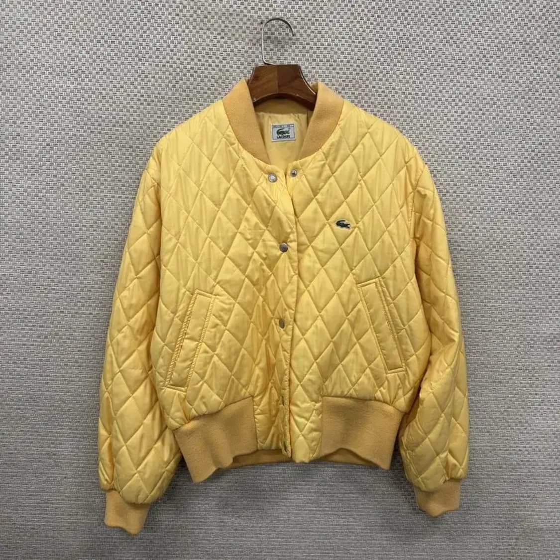 라코스테 자수로고 올드스쿨 퀄팅 자켓 점퍼 95 A01048 상품이미지1