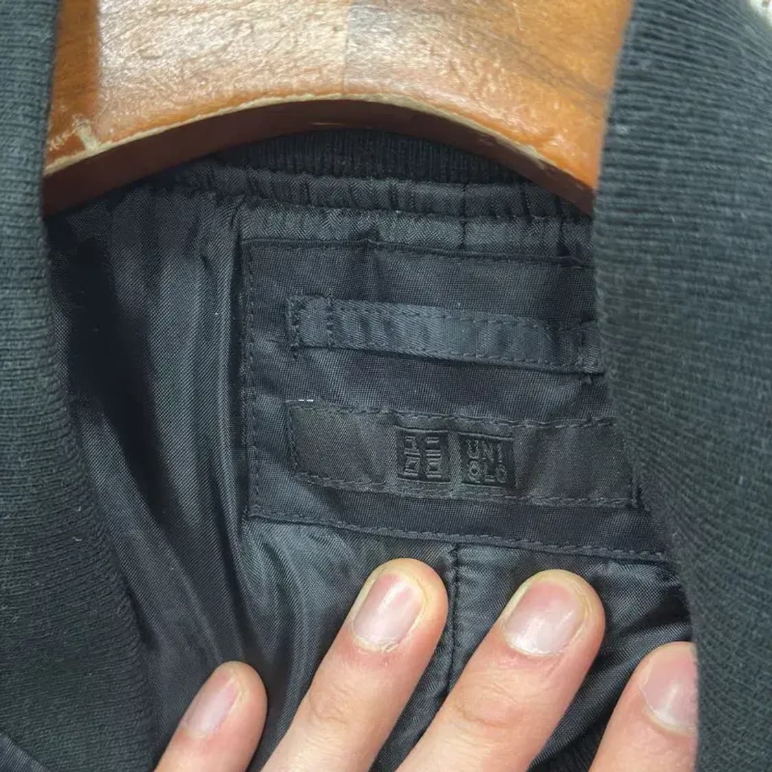 유니클로 캐주얼 항공점퍼 블루종 자켓 XL A01049 상품이미지3