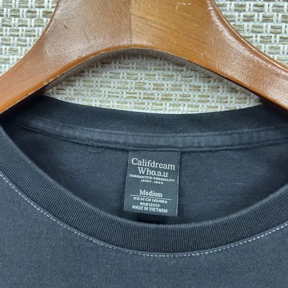 후아유 캐주얼 스트링 크롭 롱슬리브 긴팔티 M A01059 상품이미지3