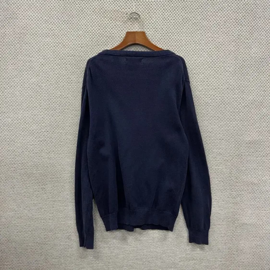 챕스 캐주얼 자수로고 코튼 니트 가디건 S A01061 상품이미지2