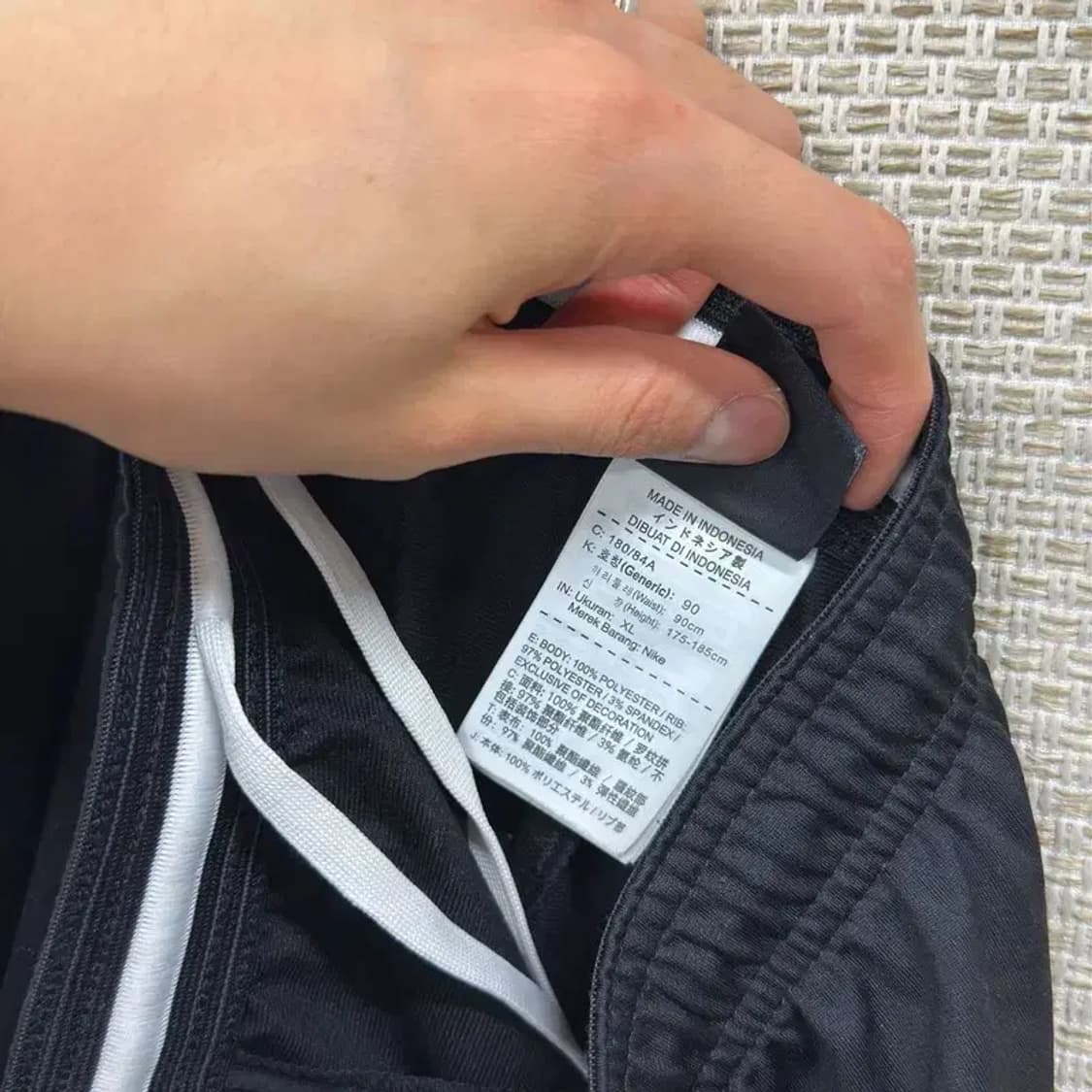 나이키 자수로고 드라이핏 트랙팬츠 츄리닝바지 XL A01065 상품이미지4