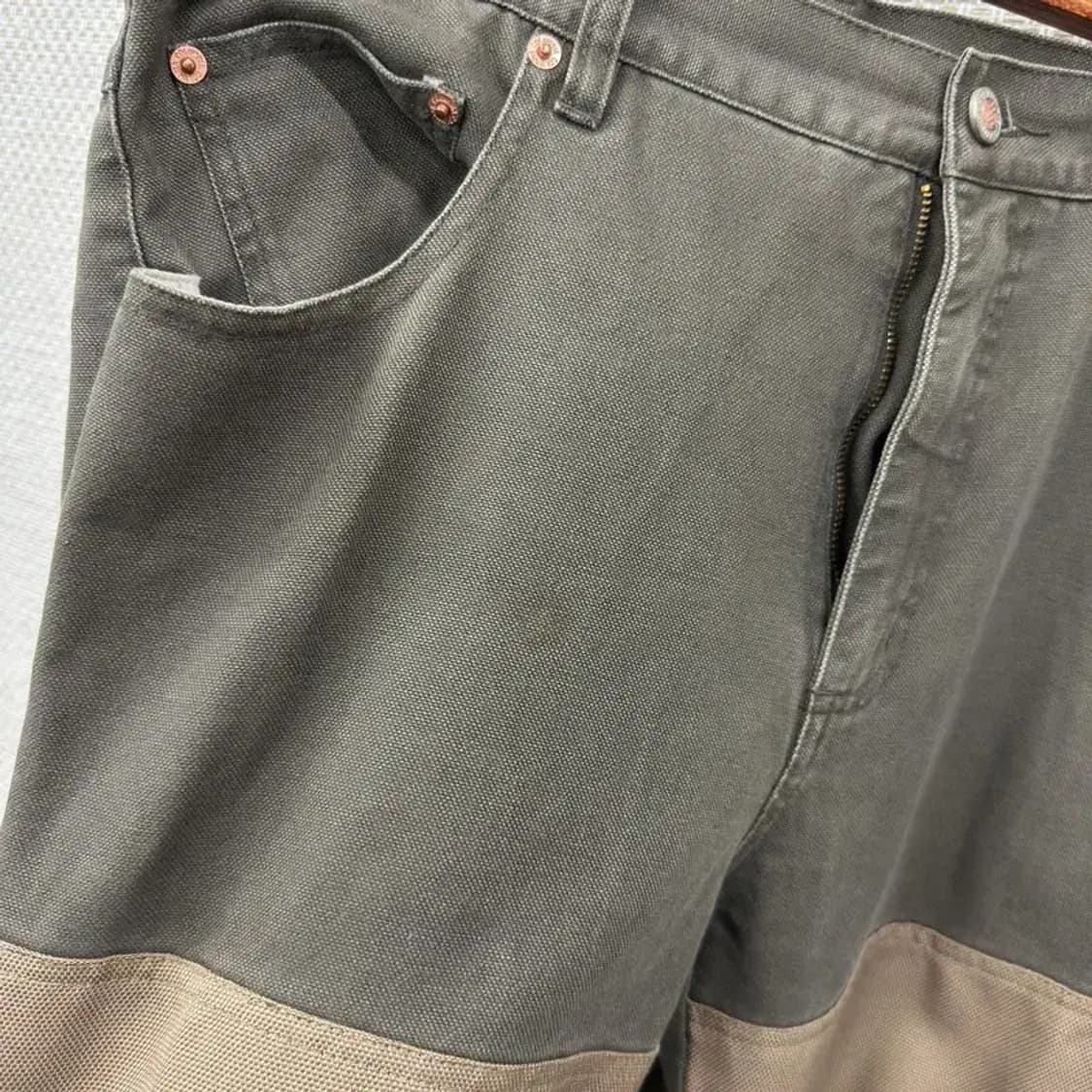 콜럼비아 아웃도어 배색 코튼팬츠 면바지 34인치 A01066 상품이미지6