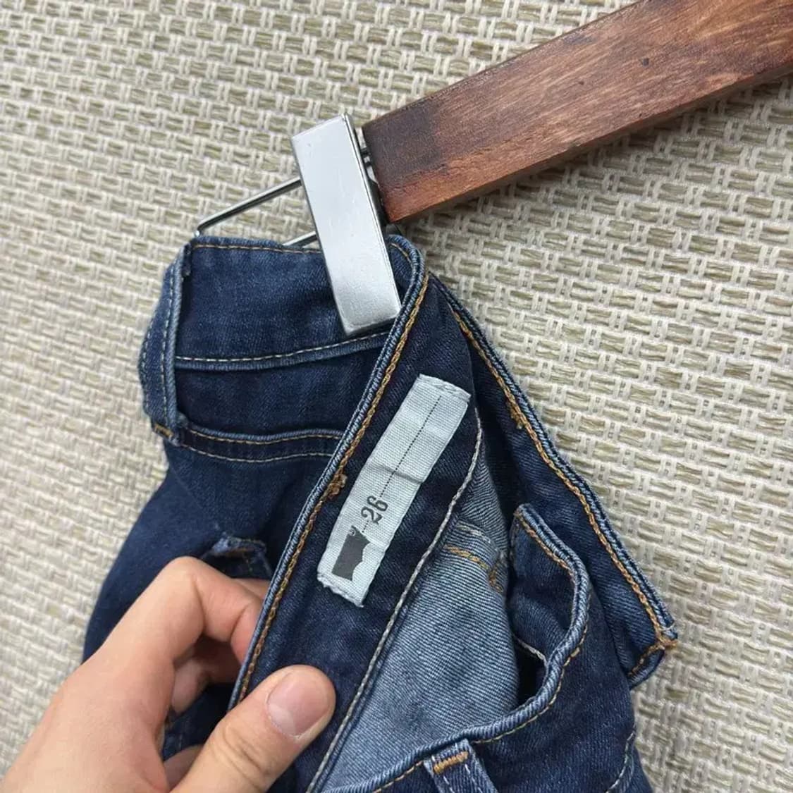 리바이스 캐주얼 스판 데님 청바지 26인치 A01067 상품이미지4