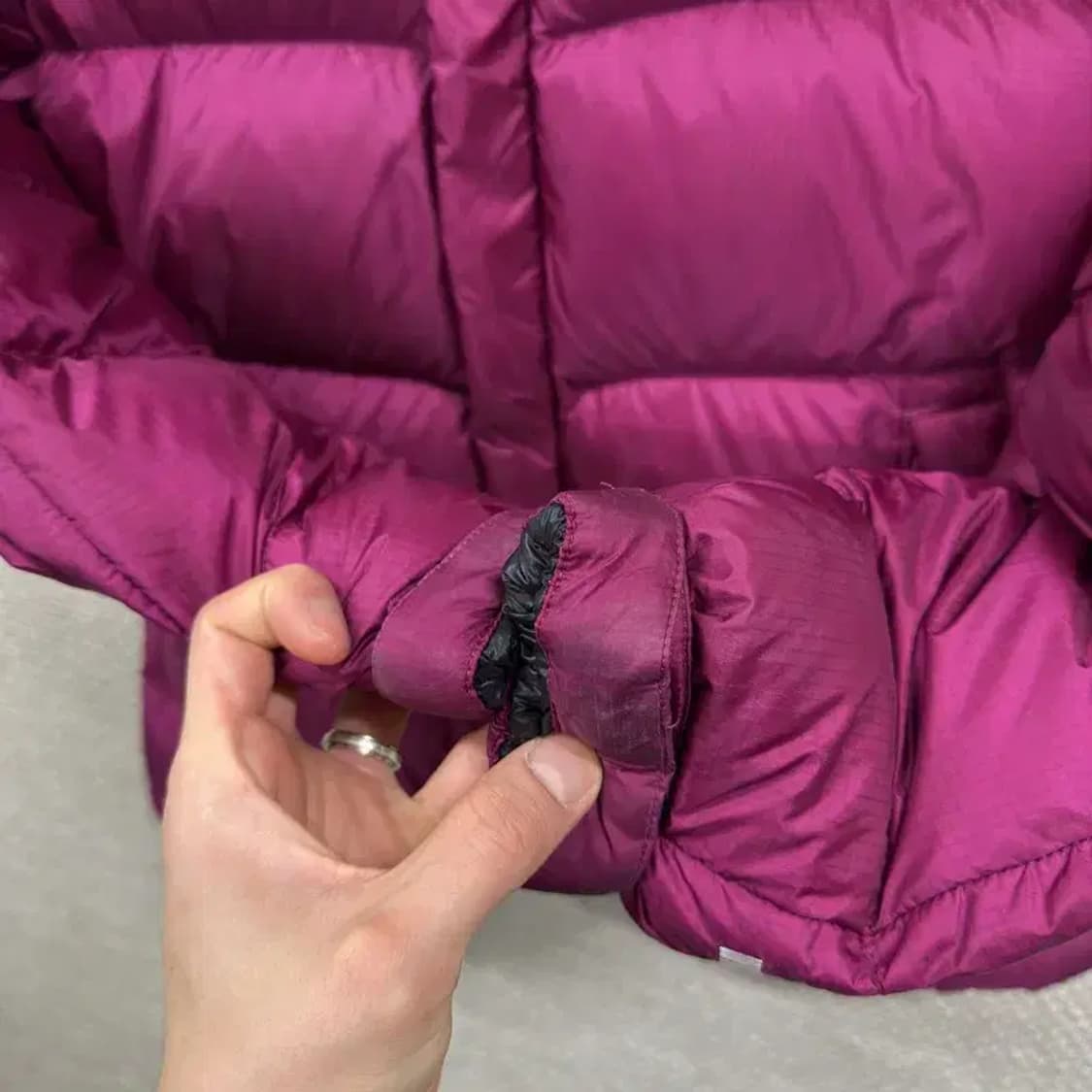 아이더 아웃도어 프린팅로고 거위털 패딩 점퍼 S A01062 상품이미지6