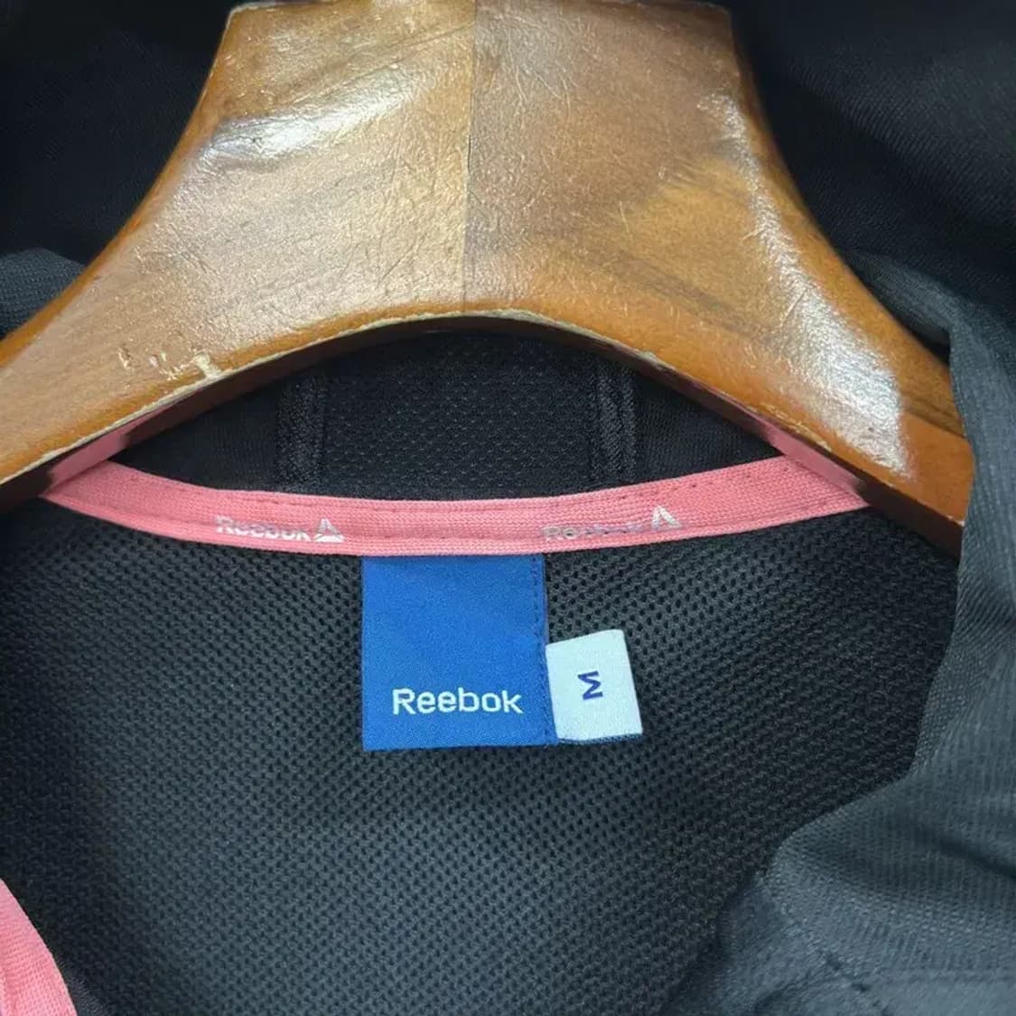 리복 캐주얼 프린팅로고 바람막이 후드집업 M A01047 상품이미지3