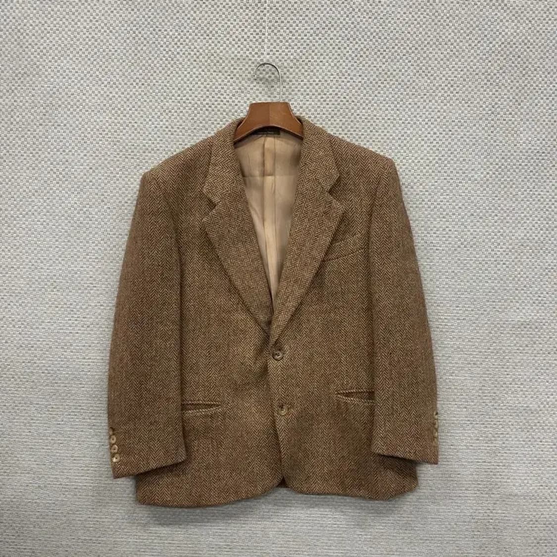 해리스트위드 올드스쿨 울 블레이저 자켓 100 A01056 상품이미지1