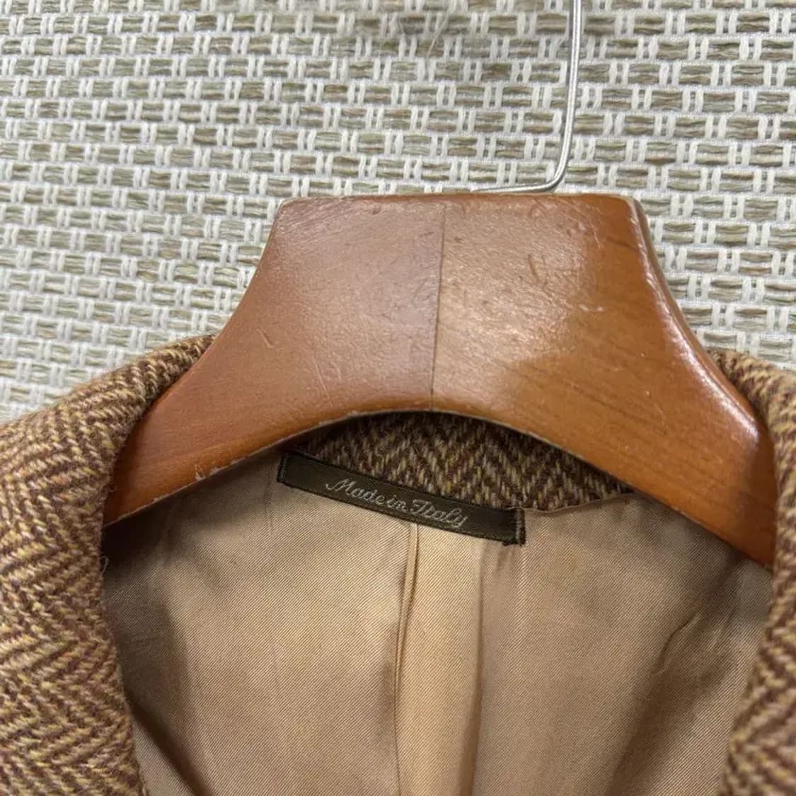 해리스트위드 올드스쿨 울 블레이저 자켓 100 A01056 상품이미지5