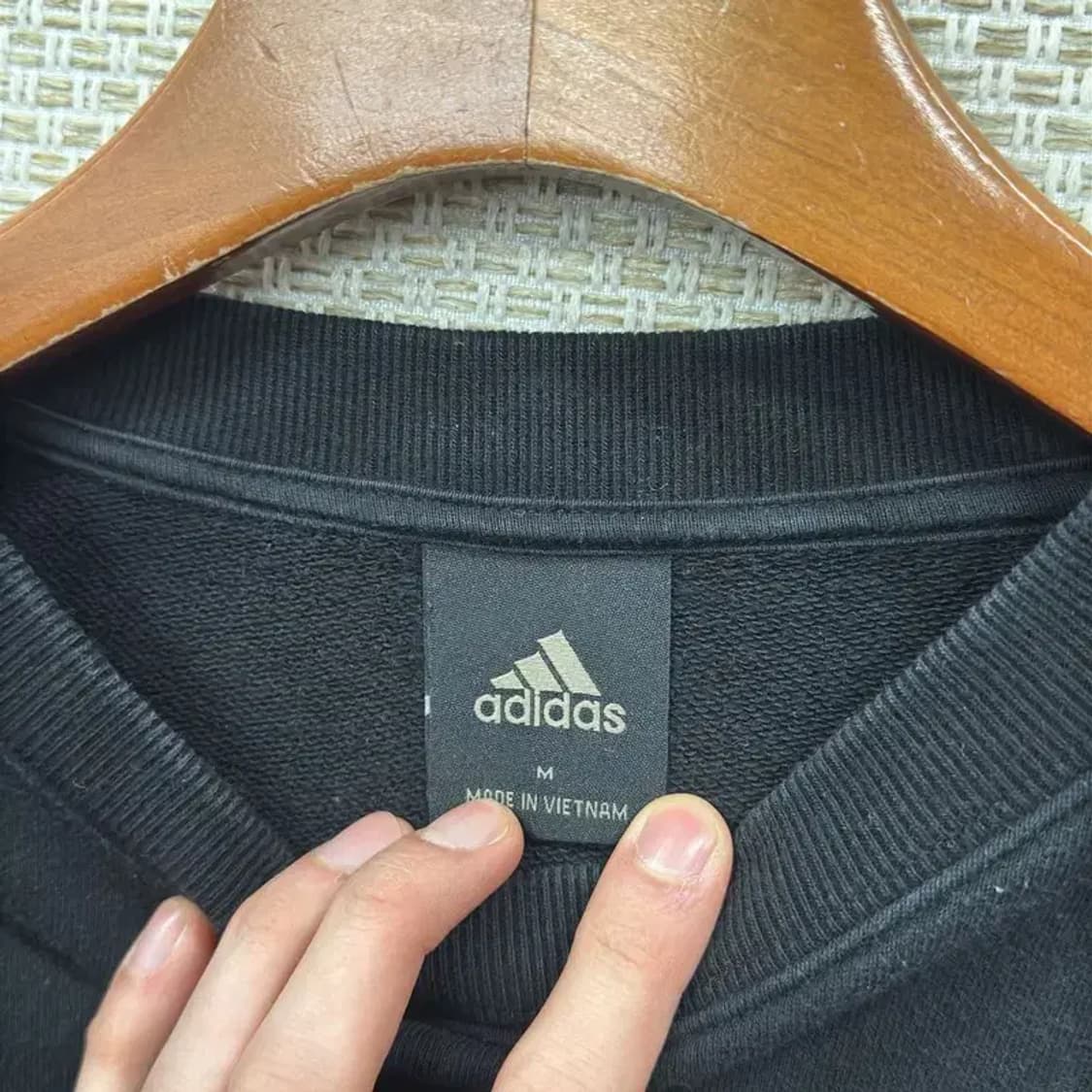 아디다스 캐주얼 프린팅로고 오버핏 스웻셔츠 맨투맨 M A01058 상품이미지3