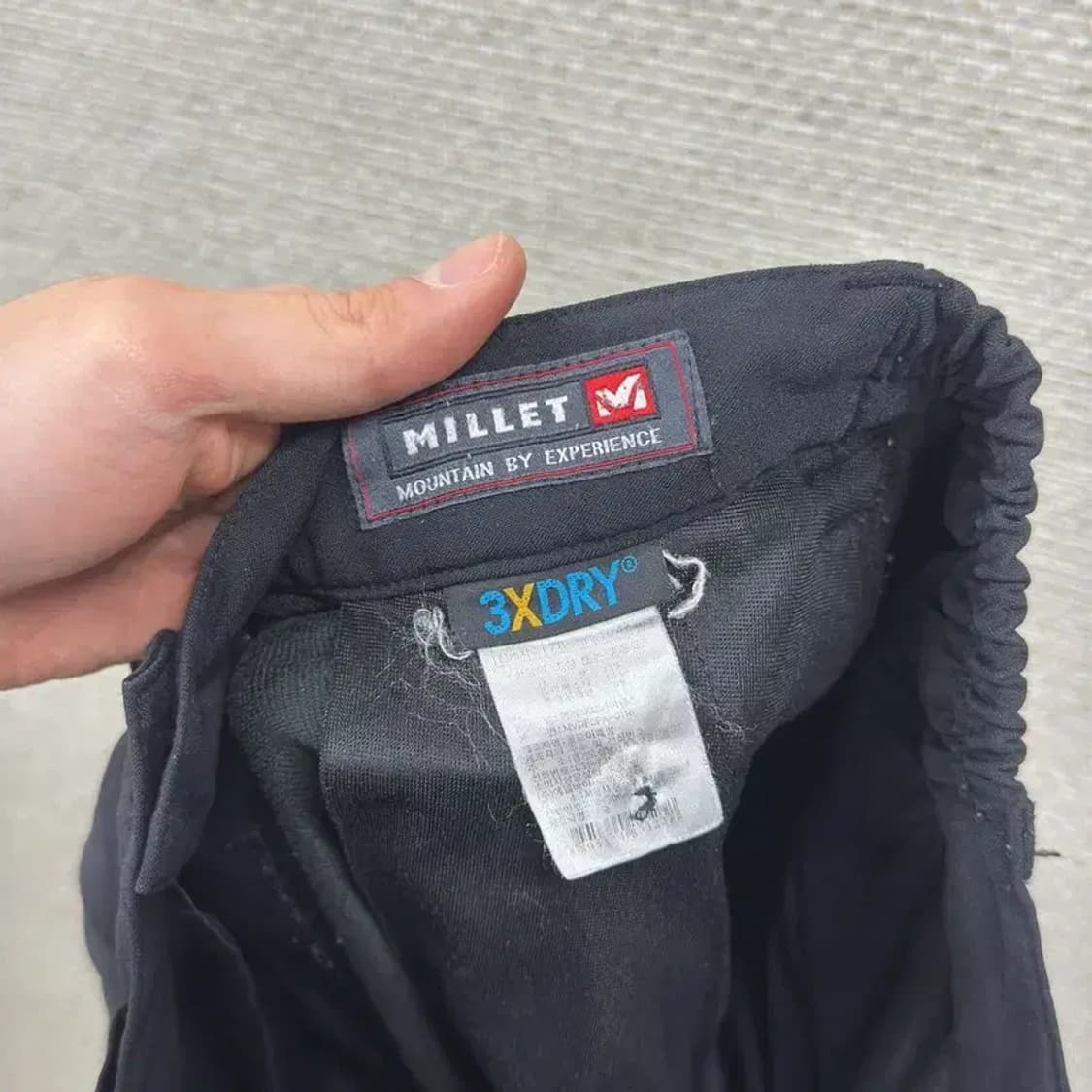 밀레 아웃도어 자수로고 가을 등산 바지 29인치 A01076 상품이미지3