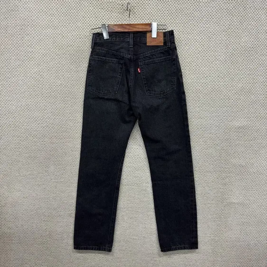 리바이스 501 빅E 셀비지 데님 흑청바지 24인치 A01077 상품이미지2